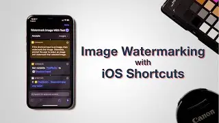 Automate Image Watermarking using iOS Shortcuts (Shortcut Sunday)