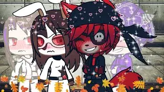 (Sly fox dumb Bunny) meme gacha life  {Michael X Vanny} 