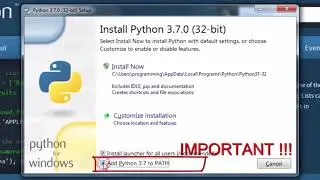 How to Install Python 3.7 on Windows