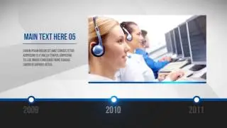 Clean Corporate Timeline | After Effects Template 11621710