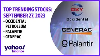 Occidental Petroleum, Palantir, Generac: Stock news September 27, 2023