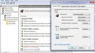 Windows Firewall With Advanced Security