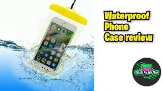 Cheap Ebay Waterproof Phone case pouch review - canoe trip