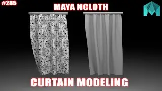 Maya beginners tutorial - Curtain modeling