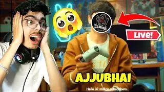 LIVE AJJUBHAI FACE REVEAL VIDEO REACTION || TOTAL GAMING FACE REVEAL || AJJUBHAI FACE REVEAL