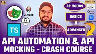 #3 API Automation & Mocking with Playwright & TypeScript From Scratch | Playwright API Testing