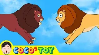 Lazy lion has changedㅣanimals story for kidsㅣCoCosToy