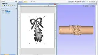 Rotary Machining Import and Unwrap Flat 3D Models