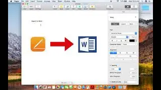 Convert Pages to Word Document