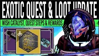 Destiny 2: EXOTIC QUEST UPGRADE & EXTRA LOOT! Updates, Challenges, Exotic Farms & Changes (26th Dec)