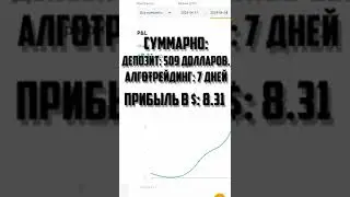 Алготрейдинг Python. Algotrading. ByBit. Crypto