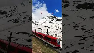 The Glacier Express in Swiss Alps🏔️🇨🇭