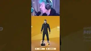 MICHAEL MYERS FREE SKIN in Fortnite💀! Ninja REVEALS GLITCH to get FREE SKIN🎁😱 