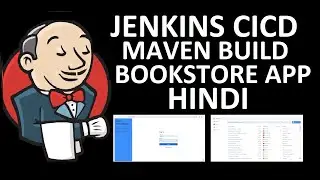 Jenkins Maven Build CICD Pipeline Step By Step Bookstore Application Hindi | Build Test Deploy Hindi