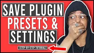 How To Save Custom Plugin Presets & Settings In Studio One (Step-By-Step Tutorial)