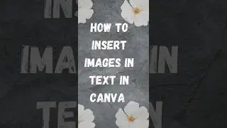 how to insert images in text in canva 