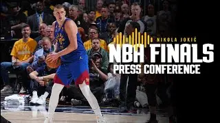 Nuggets Postgame Media: Nikola Jokić | DEN vs. MIA NBA Finals Game 1 | 6-1-23