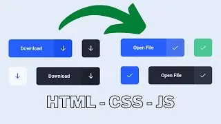 *Animation Download Button Design - HTML CSS Button Onclick JavaScript