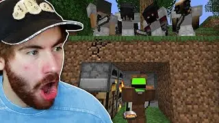 Sapnap Reacts to Minecraft Speedrunner VS 4 Hunters