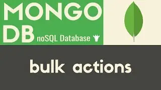 Bulk Actions | MongoDB | Tutorial 8