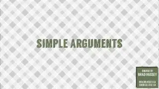 Simple Arguments