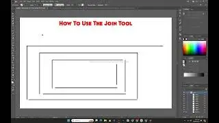 Join Tool in Adobe Illustrator 