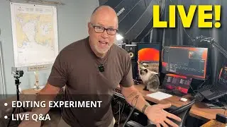 Live Stream #43 - Video Editing Experiment, Live Q&A and more!