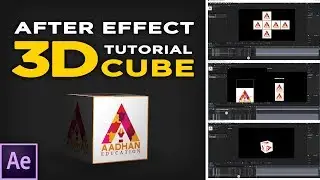 3D Cube Tutorial | After Effects | Aadhan Education