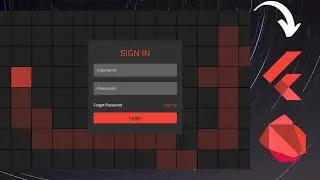 Cool ANIMATED login screen in FLUTTER tutorial