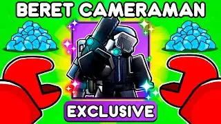 UNLOCKING BERET CAMERAMAN In Toilet Tower Defense