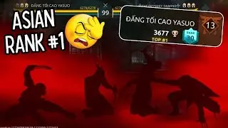 Ultra Pro ! 😖 How this New Asian Rank #1 plays ? Battling Top Rank 1 player || Shadow Fight 4 Arena