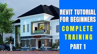 Revit Tutorial for Beginners Complete Tutorial 2024 English