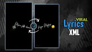 Instagram Viral Black Screen Lyrics Xml File Link