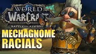 Mechagnome Racials - In Game Preview | Battle for Azeroth