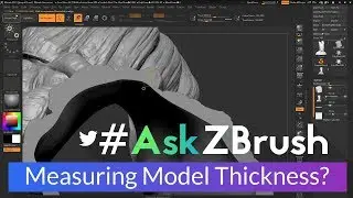 #AskZBrush: “How can I measure the thickness of a hollowed model?”