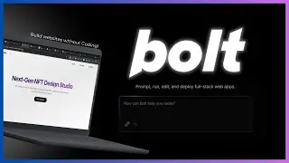 How To Create Websites with AI  (Bolt.new Tutorial)