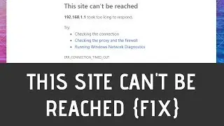 How To Fix This Site Can't Be Reached [5 Methods] - 100% Working - New Update