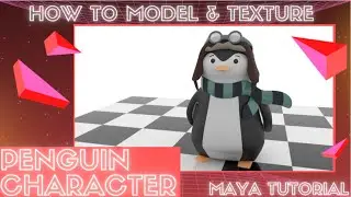 Modeling a Penguin Character  - Maya Tutorial