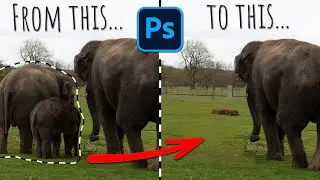 💥 NEW FEATURE in Photoshop: REMOVING OBJECTS just got EASIER!!!