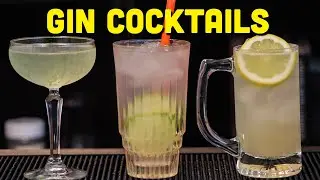 3 Easy Gin Cocktails to Make at Home