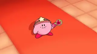 Kirby with a gun