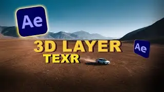 How to Create  Basic 3D Text layer in After Effect .