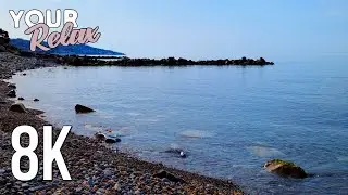 Gentle and affectionate Black Sea in 8K. Sounds of nature for relaxation.