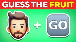 Guess the FRUIT by Emoji! 🍎 Emoji Quiz