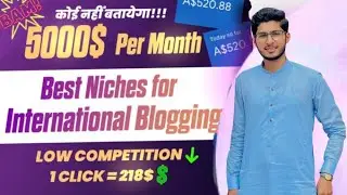 Copy-Paste Blogging Niche Ideas 2023 (500$/M) | Best Blogging Niche 2023 (PRO🔥)