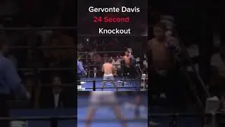 Gervonta Davis knocked him out in 24 seconds😳 #gervontadavis #boxing