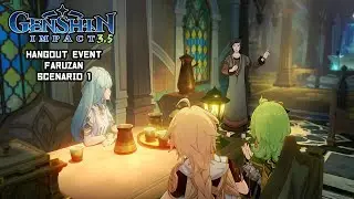Genshin Impact 3.5 Faruzan Hangout Event Walkthrough Gameplay | Scenario 1