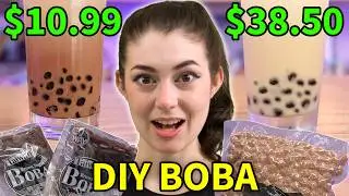 Testing Cheap vs Expensive Boba Tea Kits (unexpected results!)