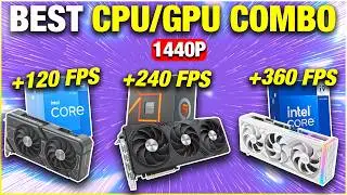 Top Picks for 1440p Gaming 🔥Best CPU & GPU Combos!