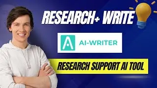 Research + Write | AI Tool for Academic Writing | AI Writer | Research support AI Tool | AI Tool